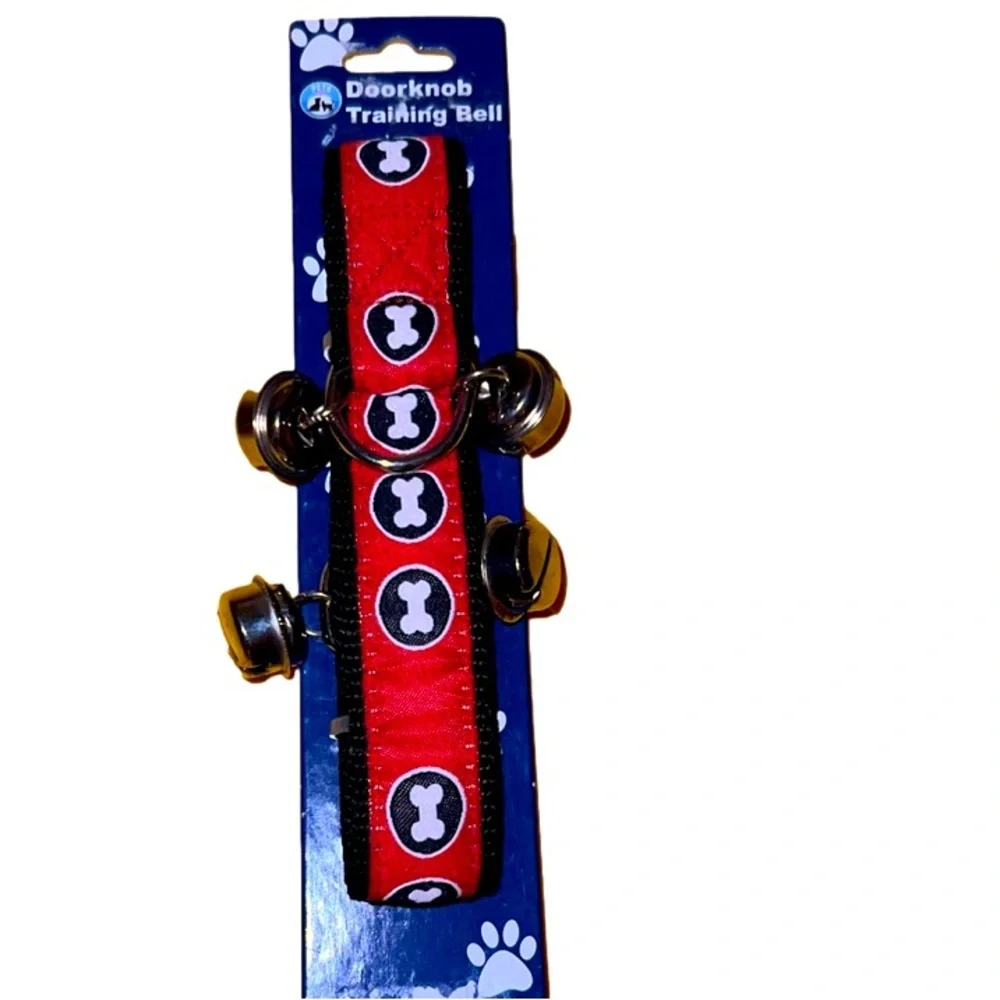 NWT one 🐶 Dog doorknob 🚪 training bells 🔔. Avoid unnecessary acci…